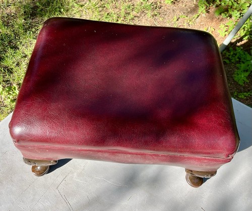Post war red vinyl - post, rectangular