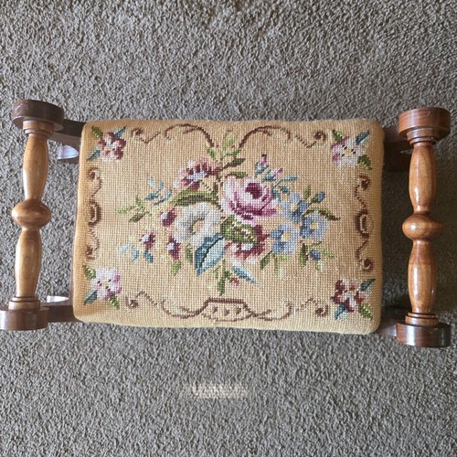 Vintage victorian floral foot - vintage,