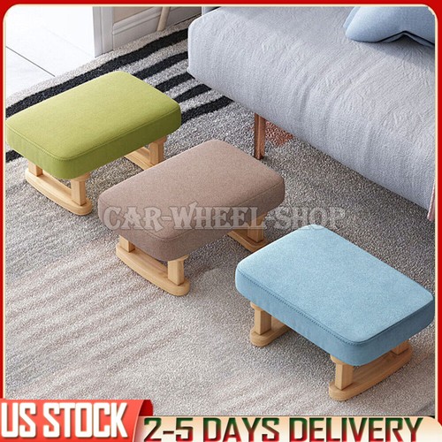 Wooden footstool chair - footstool,
