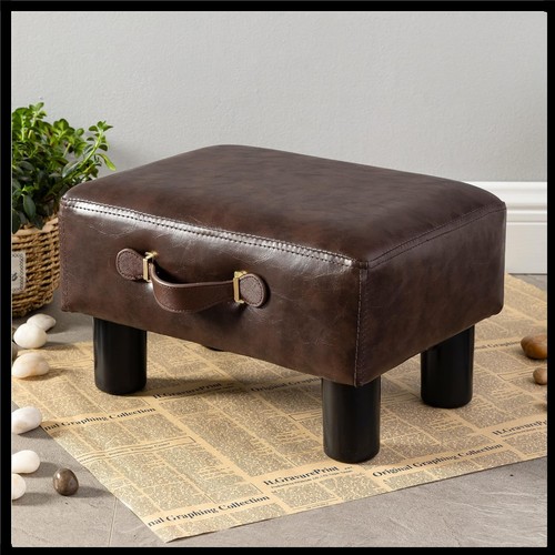Elegant brown faux leather - elegant,