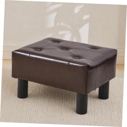 Small foot stool ottoman faux - foot, ottoman,