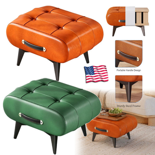 Small foot stool wooden legs - wooden,
