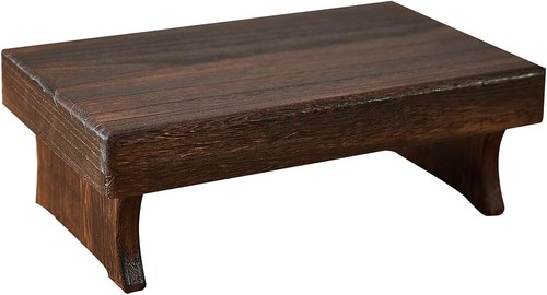 Wood step stool - wood, portable