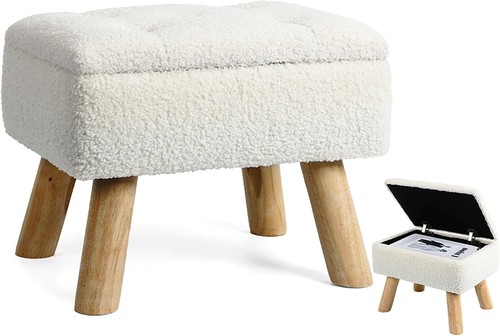 Small foot stool ottoman - small,