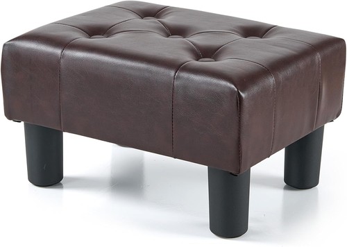 Small foot stool - foot, leather
