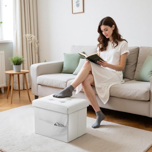 Storage ottoman foot - storage,