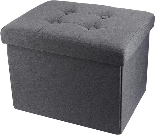 Storage ottoman footrest stool - ottoman,
