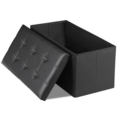 Folding leather storage - 30",