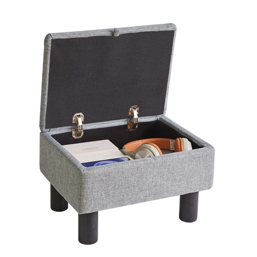 Foot stool ottoman wood - wood, legs