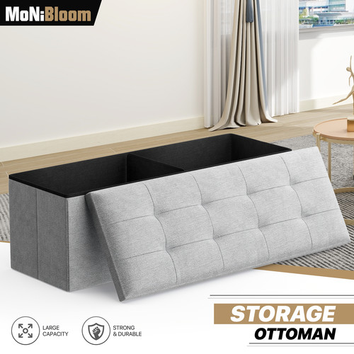 Light gray 130l storage - gray,